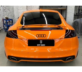 Диффузор заднего бампера TT RS в сборе с насадками для Audi TT 8J